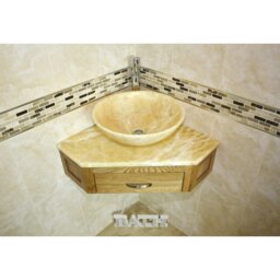 Couch 550mm Single Bathroom Vanity with Vessel St1 Basin