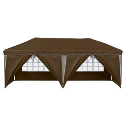 Vidaxl Pop-Up Party Tent 210D Oxford With Sliver Coating Event Shelter Gazebo