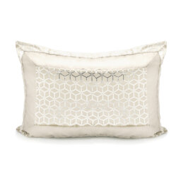 Rangely Luxury Metallic Geometric Foil Pattern Pillowsham