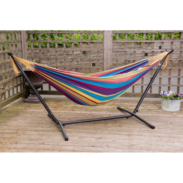 Double Classic Hammock with Stand