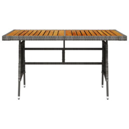 Aces Rectangular Wicker Outdoor Dining Table , 130cm cm W 70cm cm D