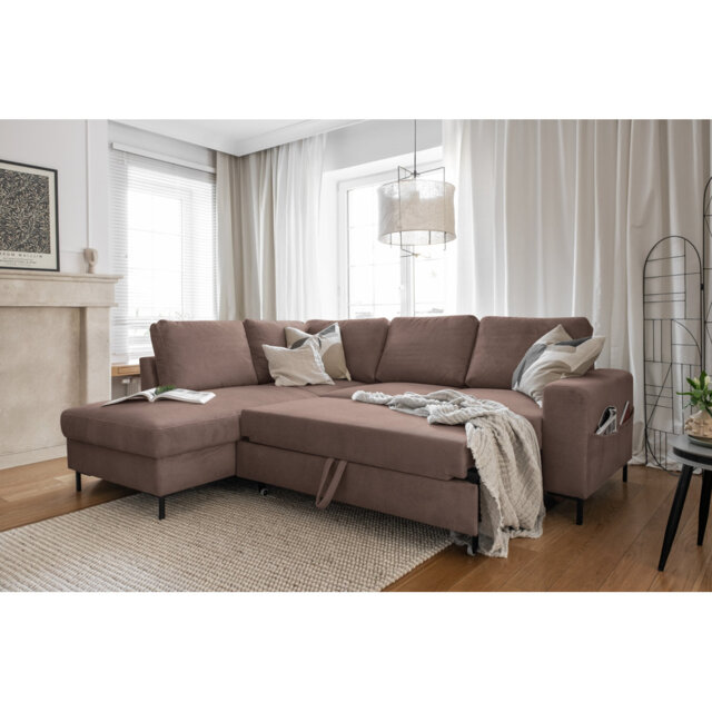 Lofty Lilly 6 seater Corner Sofa Bed