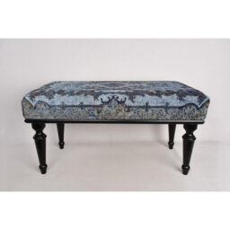 Cotton Upholstered Bench