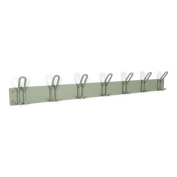 Steel Wall 7 - Hook Wall Mounted Coat Rack
