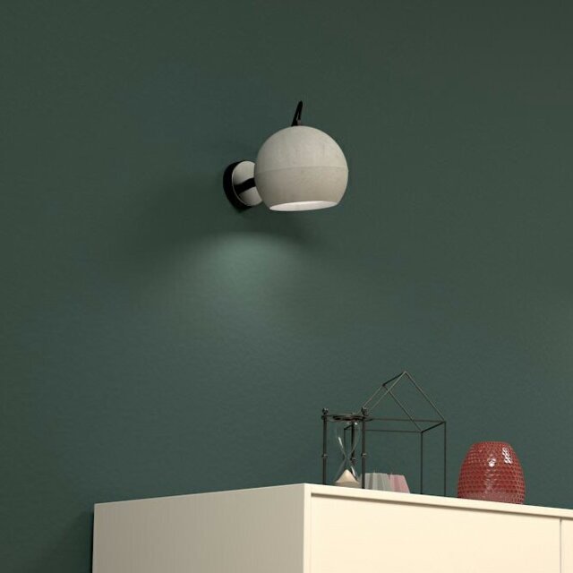 Randel Concrete Outdoor Armed Sconce