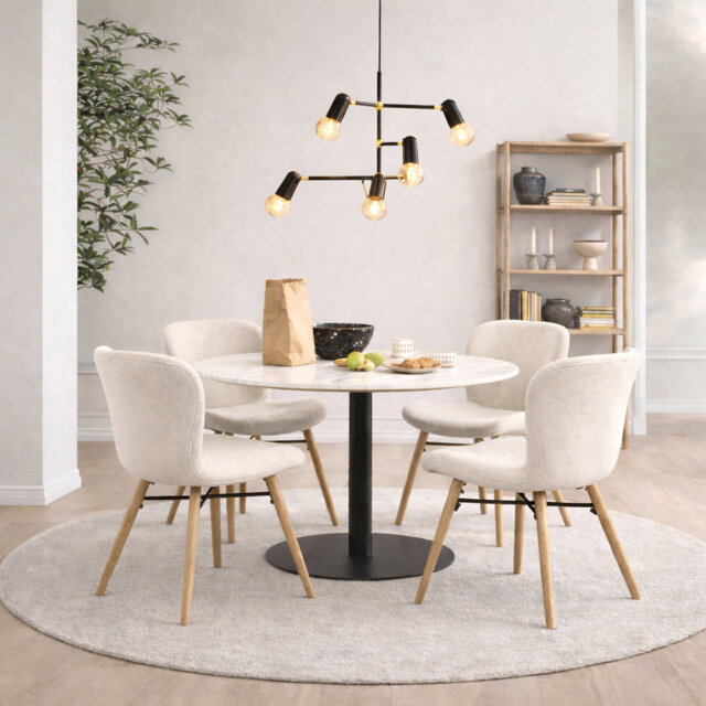 Jumaane 4 - Person Dining Set