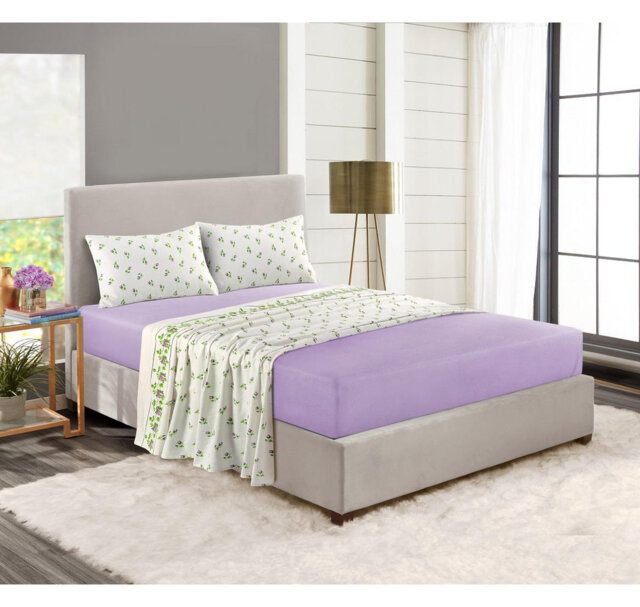 Akikaze Flannel Sheet Set