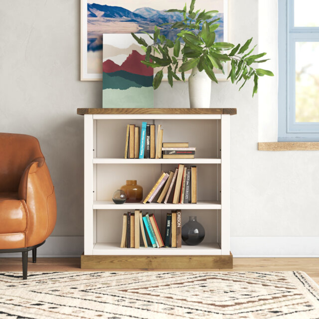 Ancram 90cm H x 90cm W Standard Bookcase
