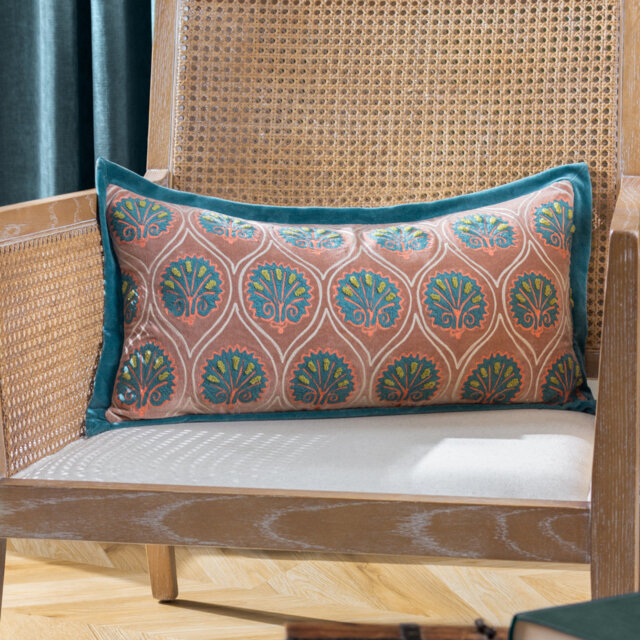 Casa Floral Rectangular Cushion
