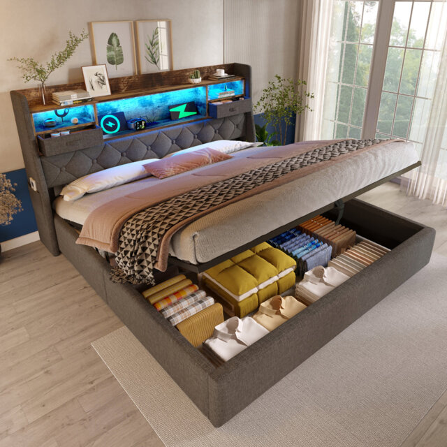 Ottoman Storage Bed