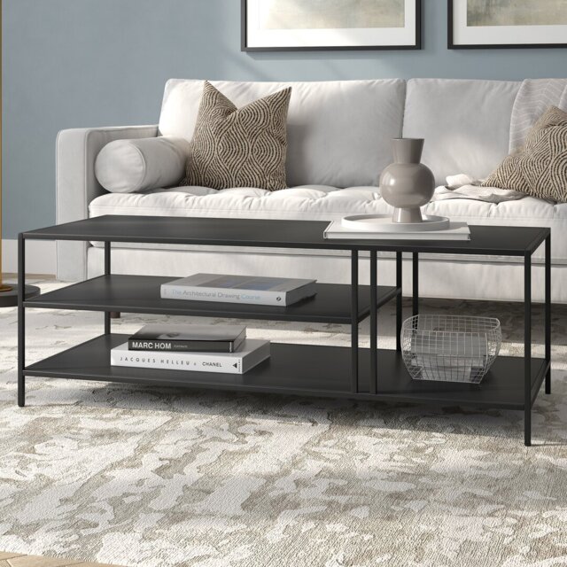 Four Leg Coffee Table with Storage