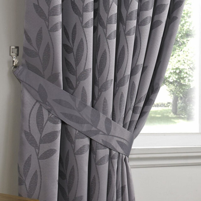 Semi Sheer Curtain Pair