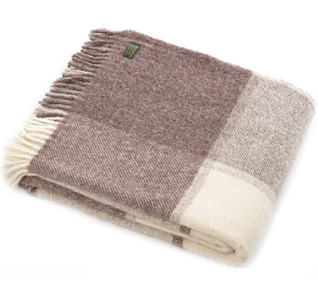 Lifestyle Block Hand Woven Throw Blanket