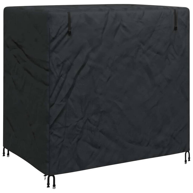 Outdoor Furniture Cover Black 175 X 125 X 160 Cm 210D Fabric