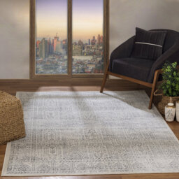 Abdulla Light Slate/Cream/Grey Rug