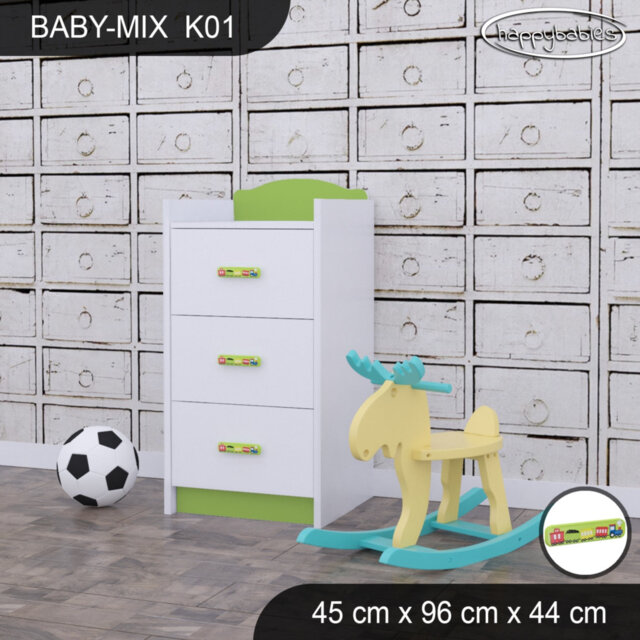 Baby Mix Kids 3 - Drawer Dresser