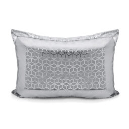 Rangely Luxury Metallic Geometric Foil Pattern Pillowsham