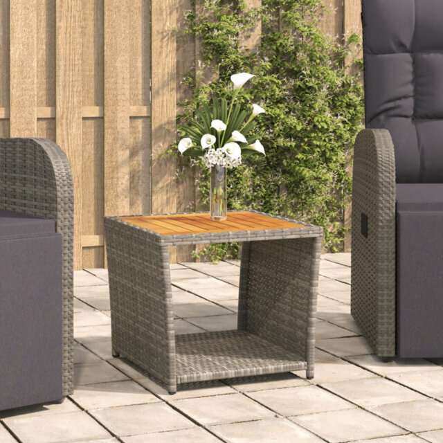 Leo-John Square Metal Outdoor Side Table , 45cm cm W 45cm cm D