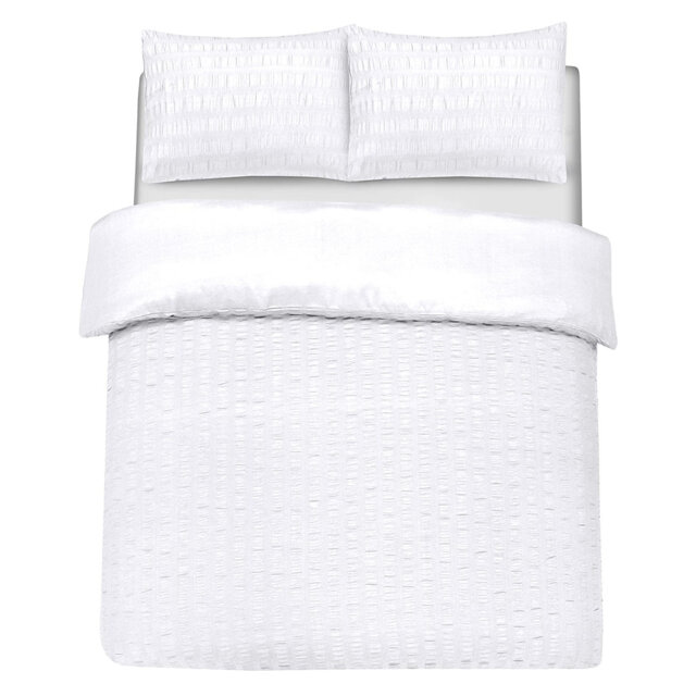 Polyester Solid Colour Duvet Cover Set