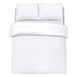 Polyester Solid Colour Duvet Cover Set