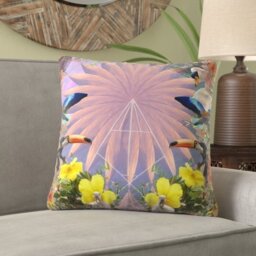 Didcot Floral Square Cushion