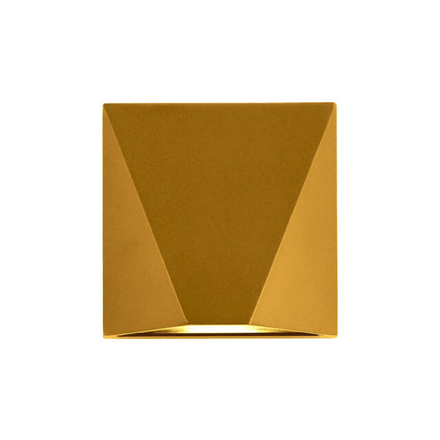 Chrishonna LED Flush Mounted Sconce-Modern Geometric Wall Sconce – Square LED Shadow Box Lamp by Mossodor, Elegant Indoor Lighting