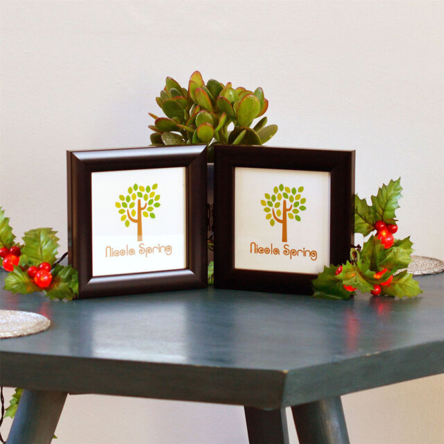 Nicola Spring - Folding 2 Photo Frames