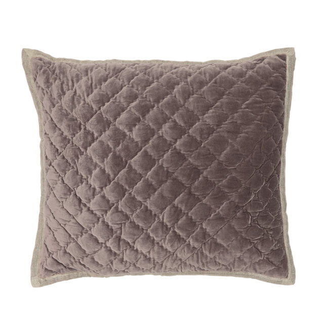 Claudia Pillowsham Pink 100% Cotton Square Oxford