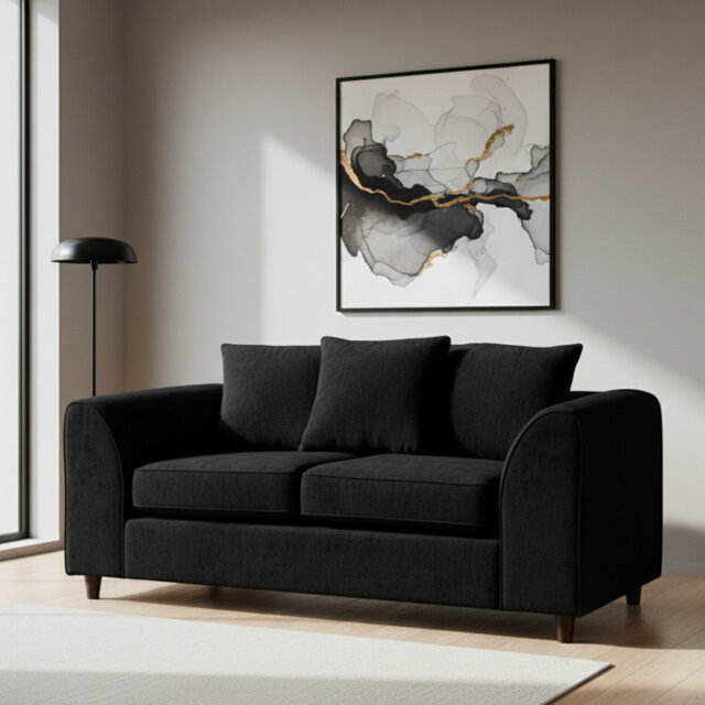 2 Seater Chenille Sofa