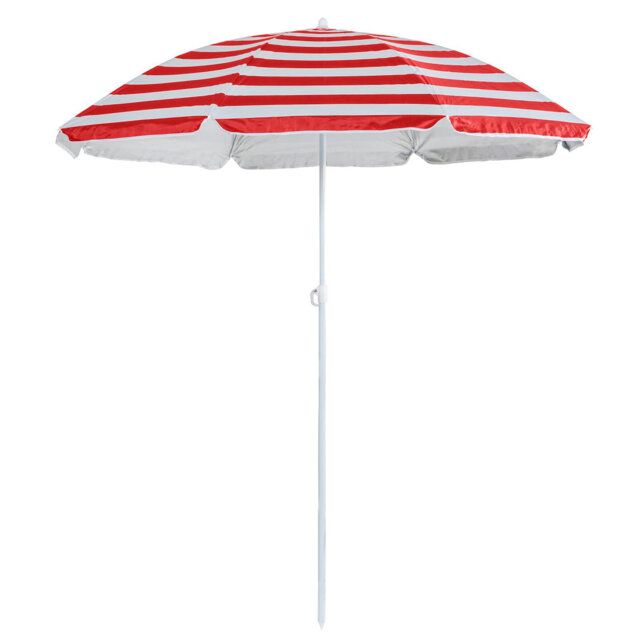 Harbour Housewares - Metal Beach Parasol - 1.8m