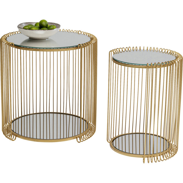 Side Table Wire Double