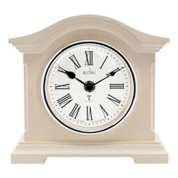 Analogue Quartz Movement / Crystal Tabletop Clock Black
