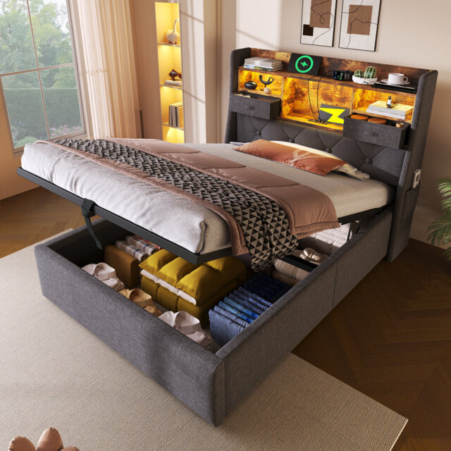Ottoman Storage Bed