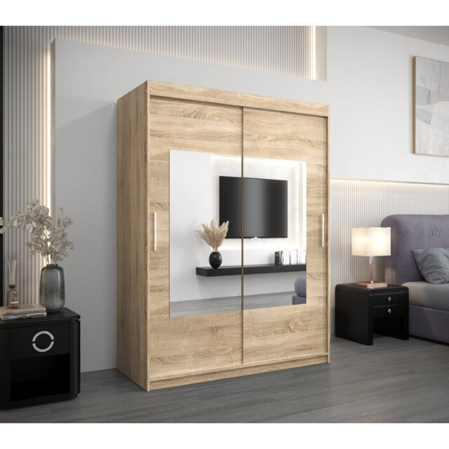 Aarushi 2 Door Manufactured Wood Wardrobe