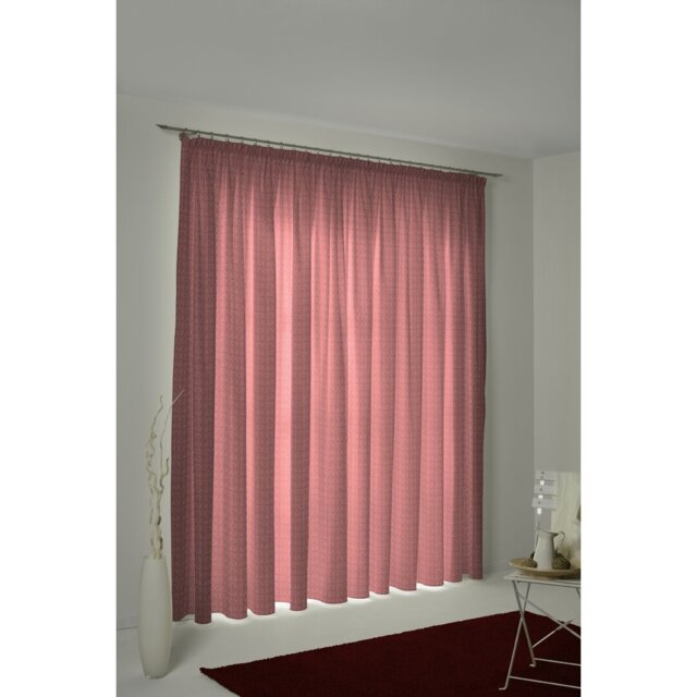 Salguero Pencil Pleat Opaque Curtain