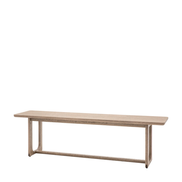 Craft Dining Bench Smoked 1650x380x450mm
