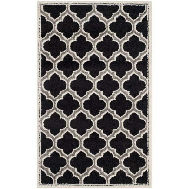 Kimbrough Geometric Hand Woven Indoor / Outdoor Area Rug