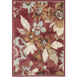 Brendon Hooked Red/Brown Rug