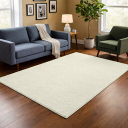 Luxurious Fluffy High-pile Living Room Large Area Rug