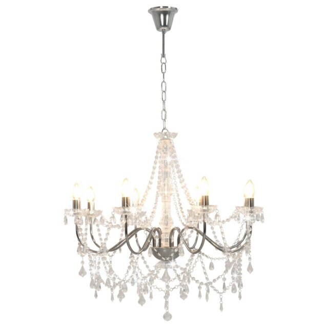 Cheever 8 - Light Candle Style Chandelier