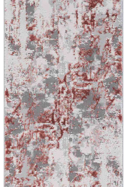 Abbey-Leigh Abstract Power Loom Pink Area Rug
