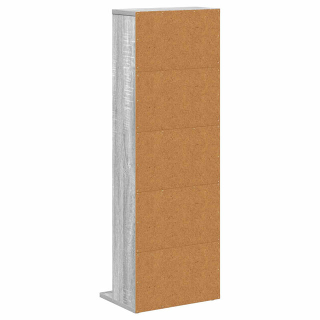 CD Cabinet Engineered Wood Indoor Media Storage Unit Rack Bedroom Home