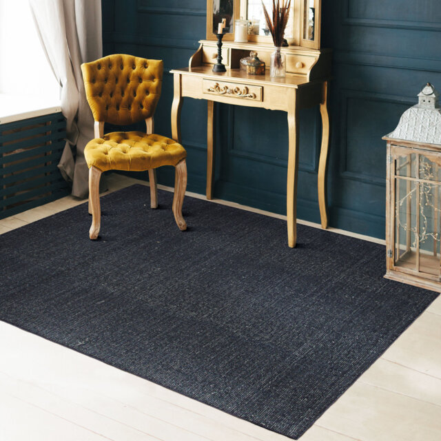 Stephani Flatweave Wool and Cotton Blue/Grey Rug