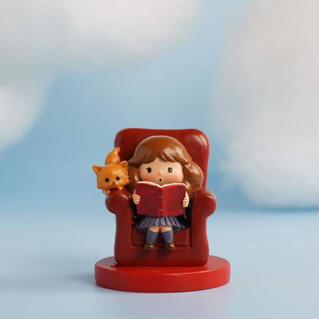 Harry Potter Back To Hogwarts Figurine Hermione & Crookshanks