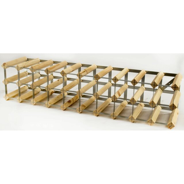 Felica 30 Bottle Floor Wine Bottle Rack
