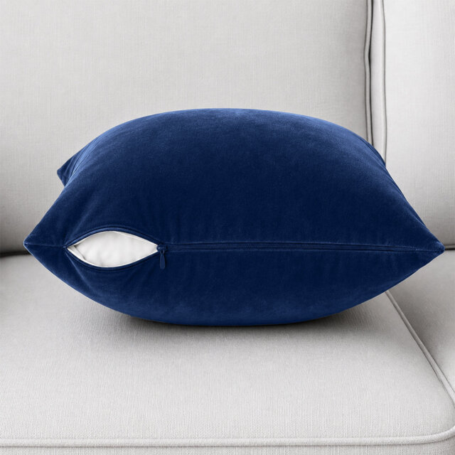 Luxury Velvet Soft Decorative Throw Cushion Cover Set of 8 Cases