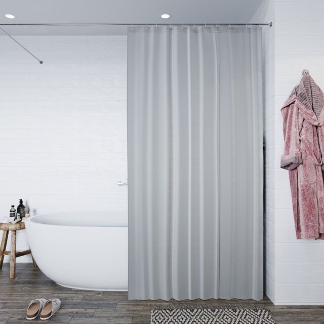 Plain Shower Curtain