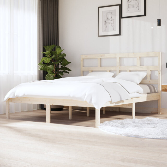 Bed Frame Solid Wood