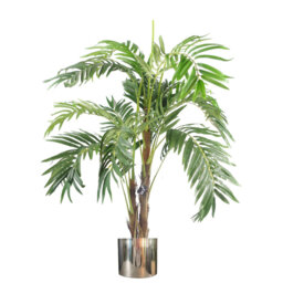 Large Artificial Palm Tree 120cm Luxury Planter 4ft Realistic.