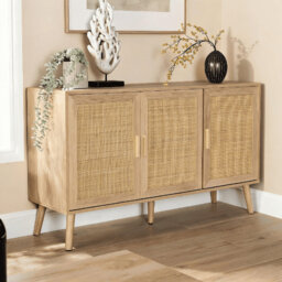 Anelise 3 Rattan Door Sideboard